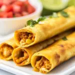 Homemade Skinny Chicken Taquitos photo