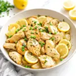 Homemade Skinny Lemon Chicken Skillet photo