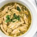Homemade Slow Cooker Salsa Verde Chicken photo