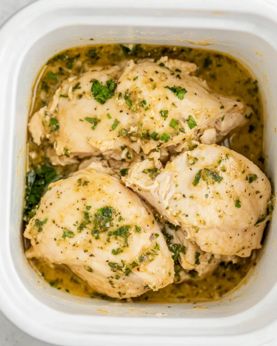 Delicious Slow Cooker Salsa Verde Chicken dish photo
