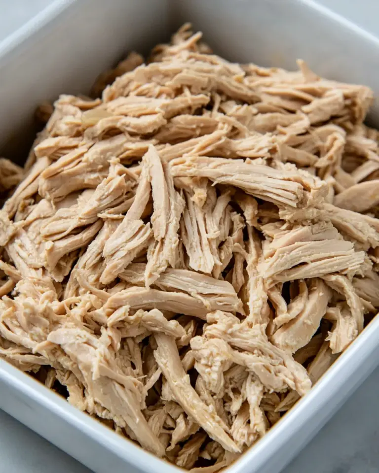 Homemade Slow Cooker Shredded Chicken photo