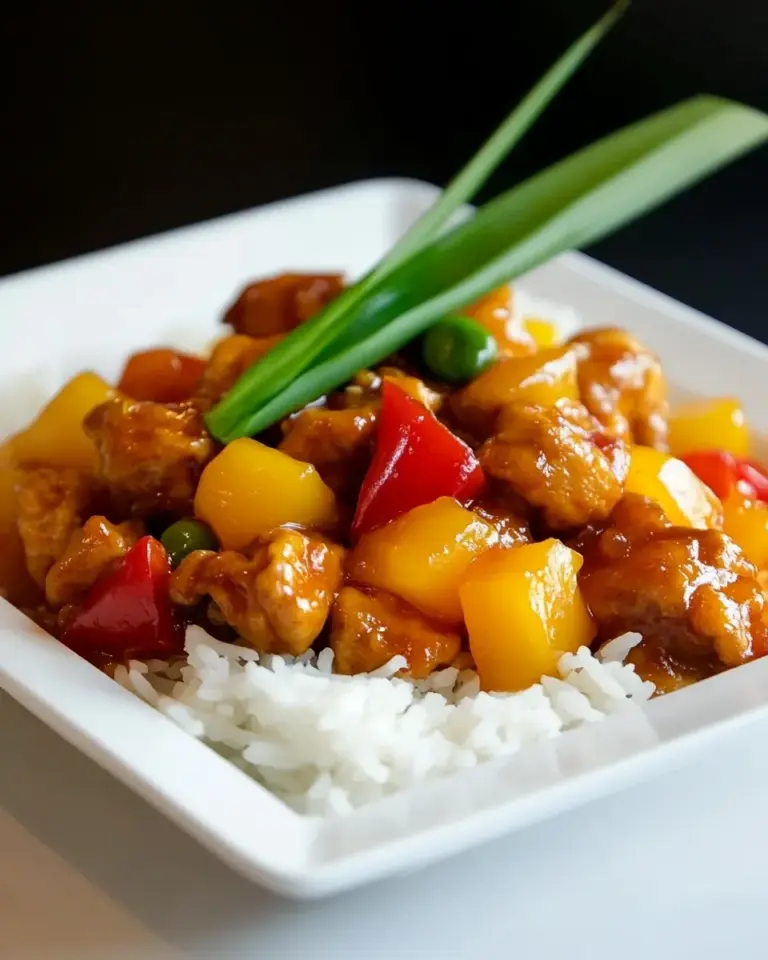 Homemade Slow Cooker Sweet and Sour Chicken photo