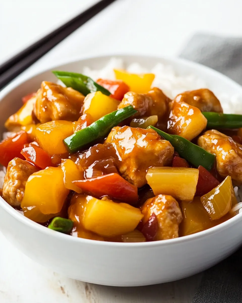 Classic Slow Cooker Sweet and Sour Chicken image