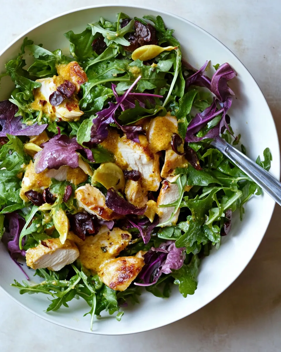 Delicious Smoked Curried Chicken Salad dish photo