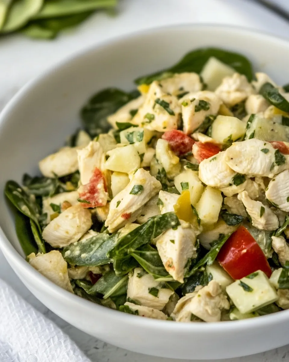 Easy Spicy Chicken Salad with Ginger and Lemon recipe image