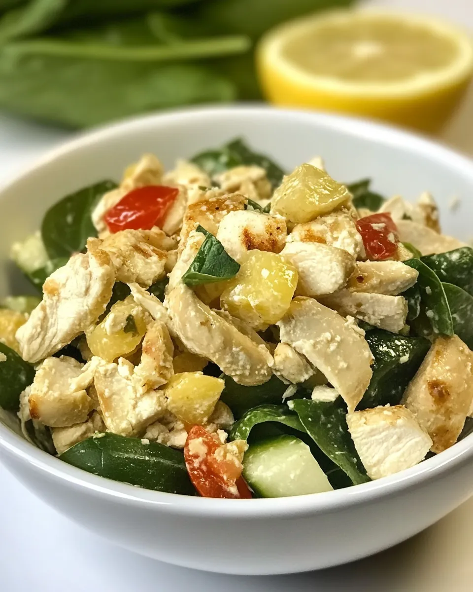 Delicious Spicy Chicken Salad with Ginger and Lemon dish photo