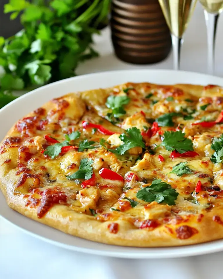 Homemade Spicy Chicken and Pepper Jack Pizza photo