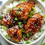 Homemade Sticky Asian Glazed Chicken photo
