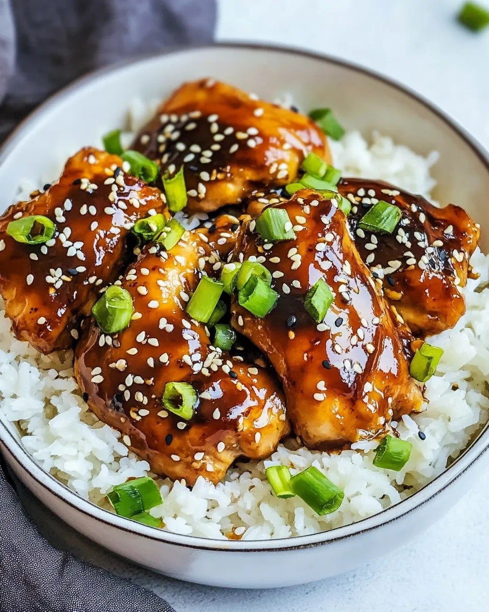 Classic Sticky Asian Glazed Chicken image