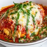 homemade Stuffed Chicken Parmesan Recipe (with GF Option) photo