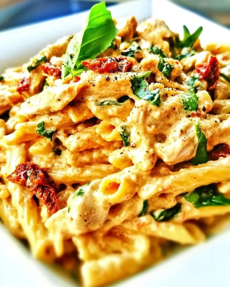 Homemade Sundried Tomato Chicken Pasta photo