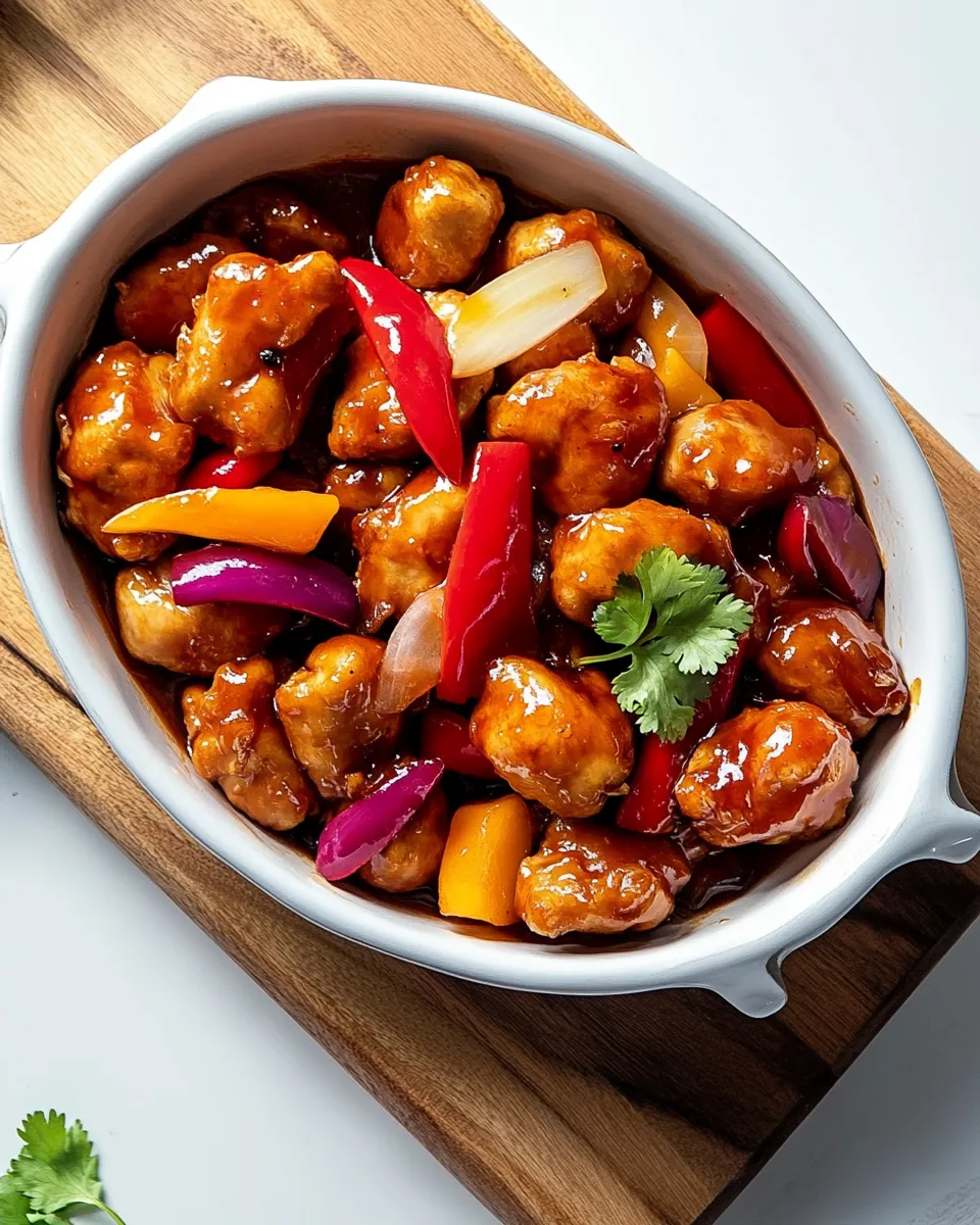 Homemade Sweet and Sour Chicken photo