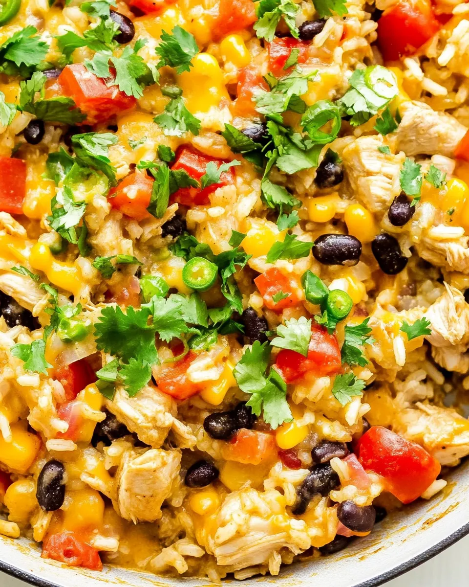Homemade Tex-Mex Chicken and Rice Skillet photo