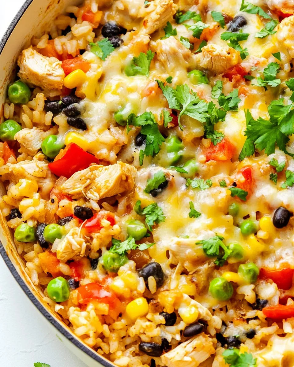 Classic Tex-Mex Chicken and Rice Skillet image
