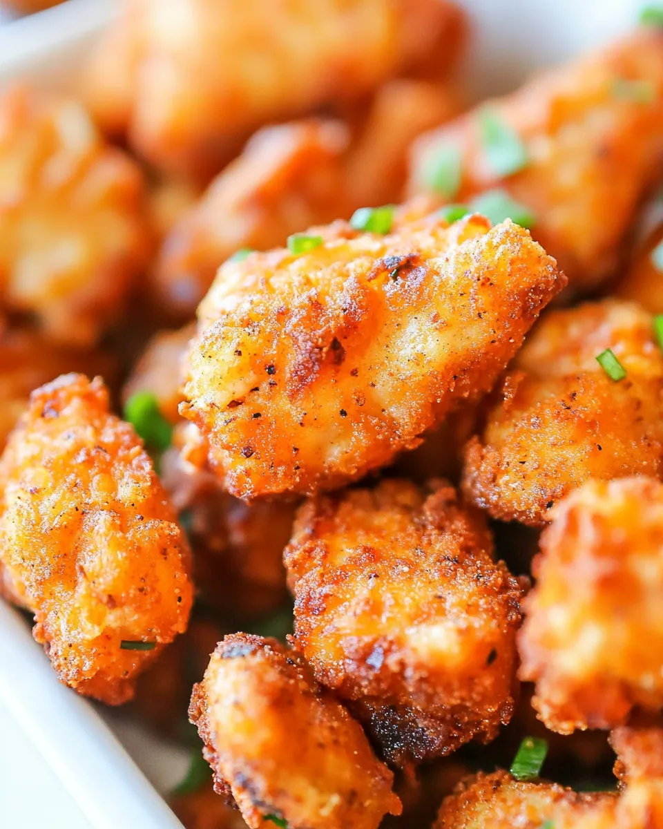 Delicious The Best Vegan Chicken Nuggets plate image