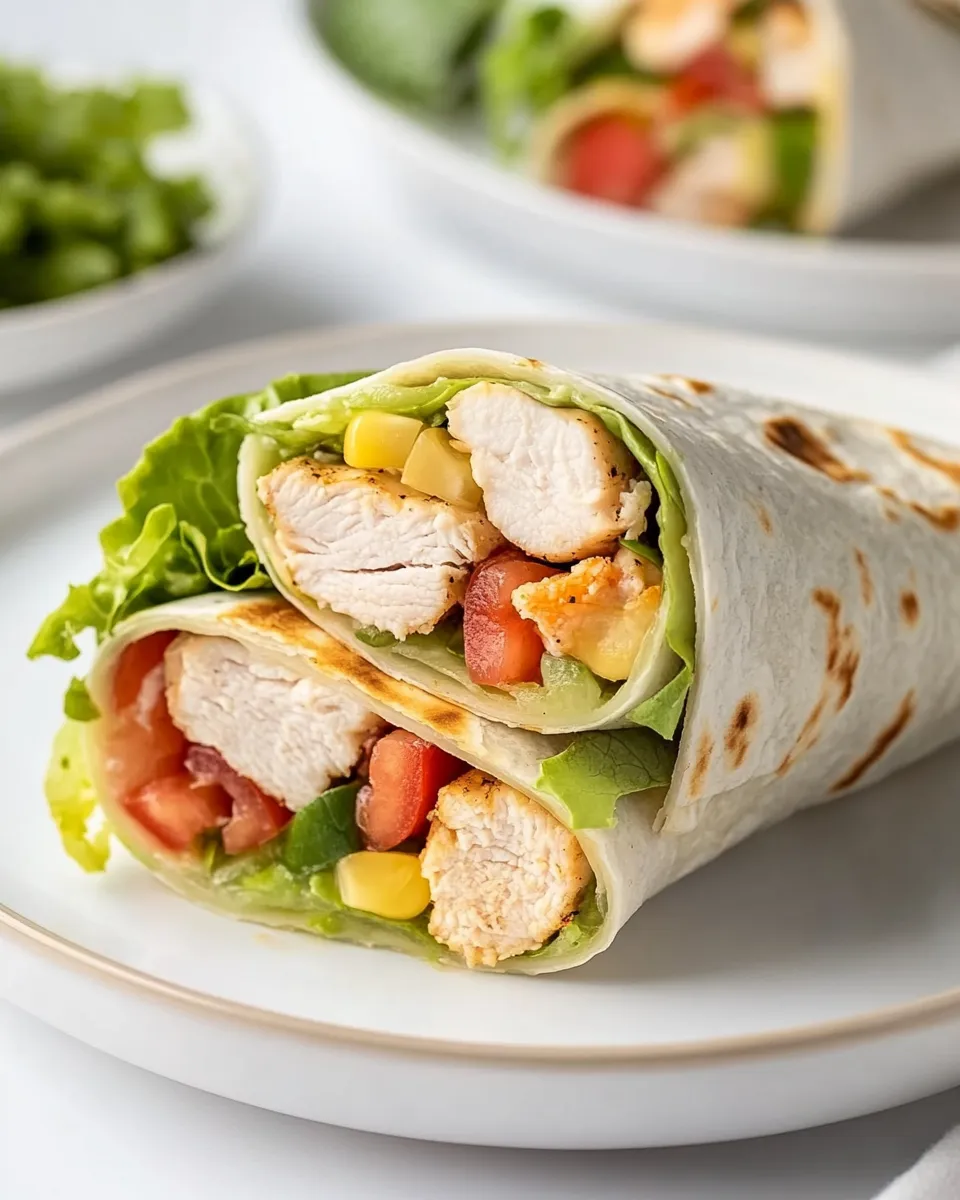 Classic The Ultimate Chicken Wrap Recipe image