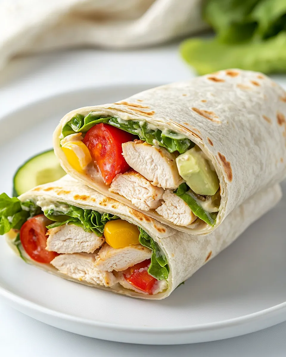Easy The Ultimate Chicken Wrap Recipe picture