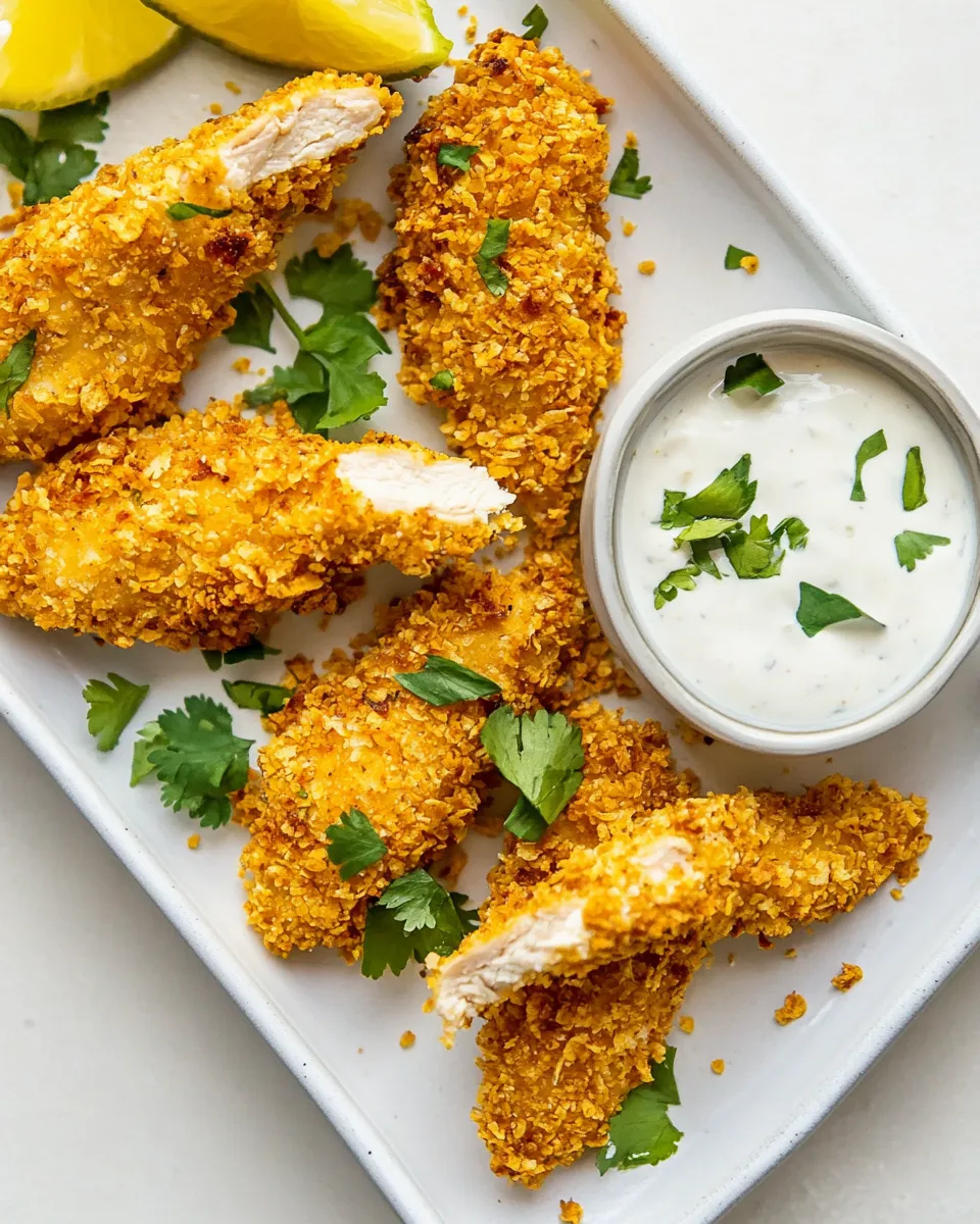 Classic Tortilla Encrusted Chicken Tenders image