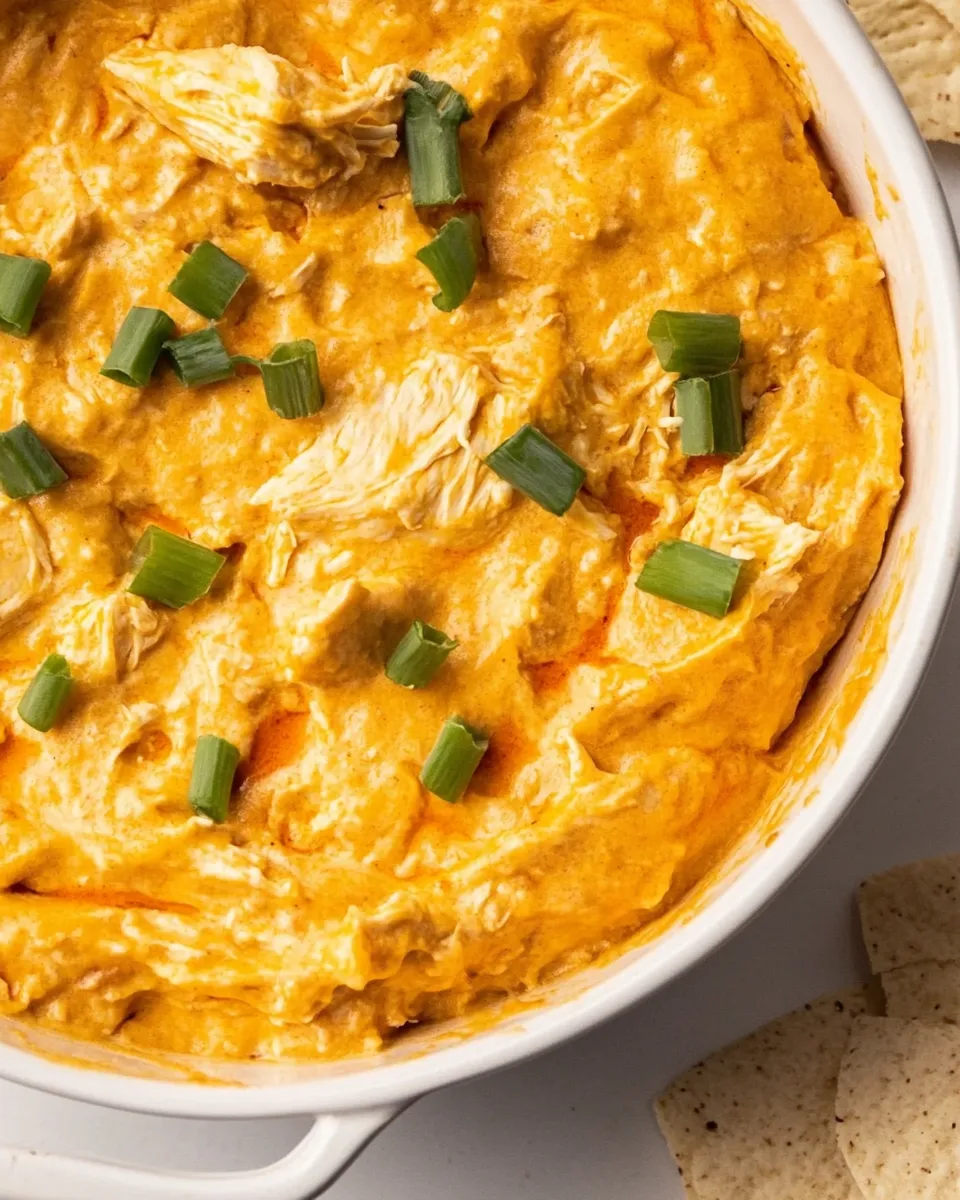 Delicious Vegan Buffalo Chicken Dip recipe image