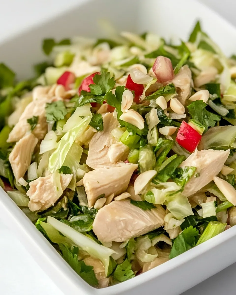 Classic Vietnamese Chicken Salad with Cabbage image