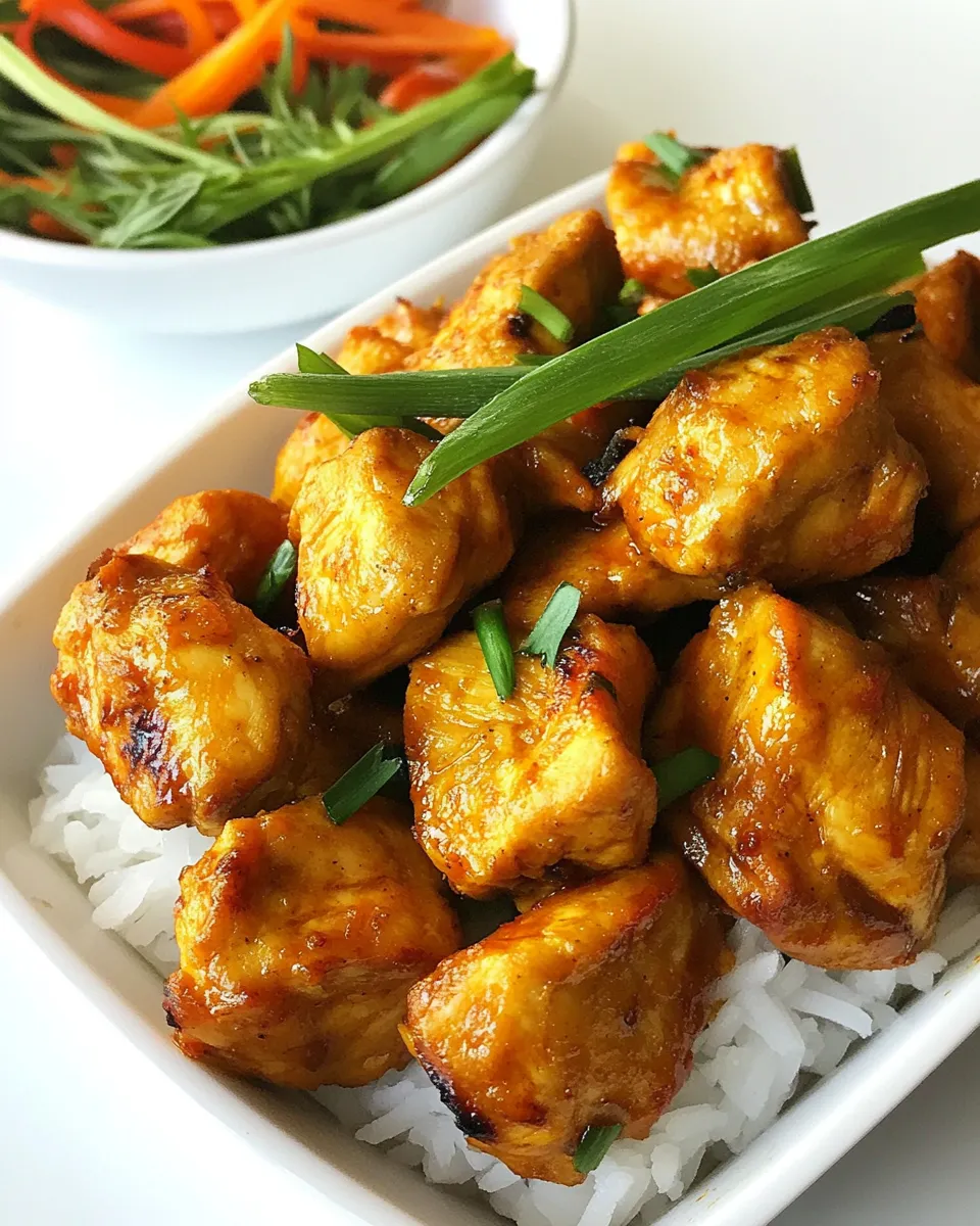 Homemade Vietnamese Lemongrass Chicken photo