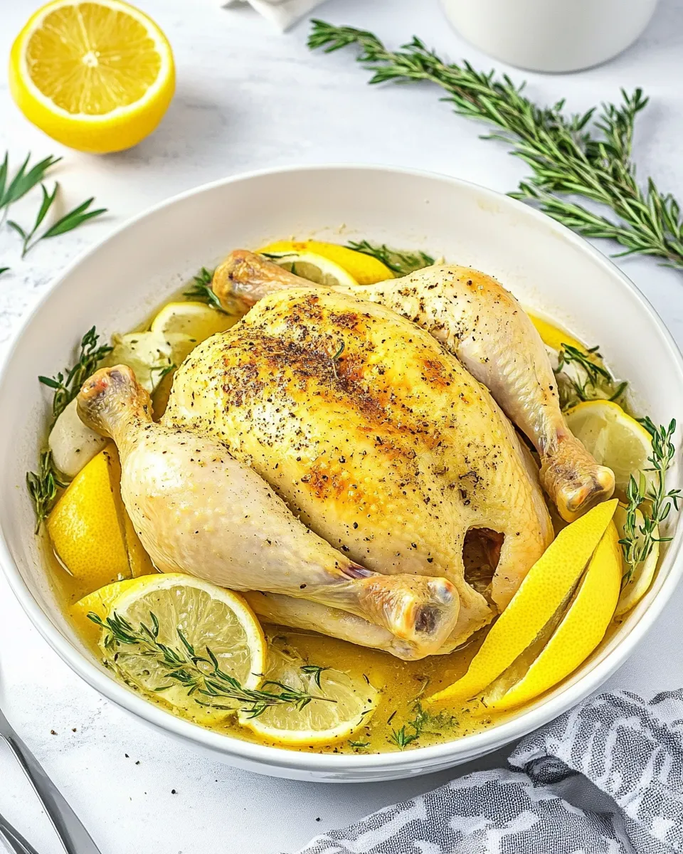 homemade Whole Chicken in an Instant Pot photo