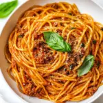 homemade 10 Minute Instant Pot Spaghetti photo