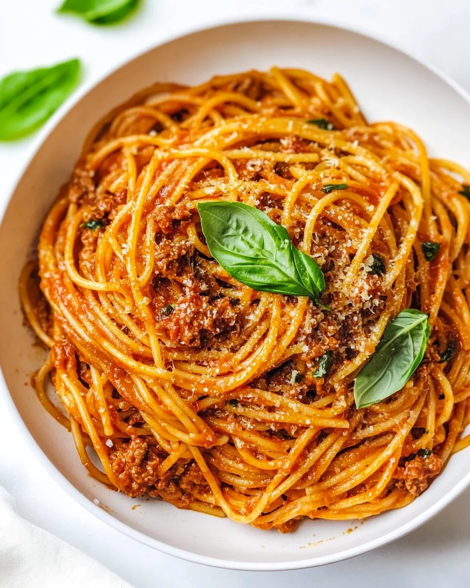homemade 10 Minute Instant Pot Spaghetti photo