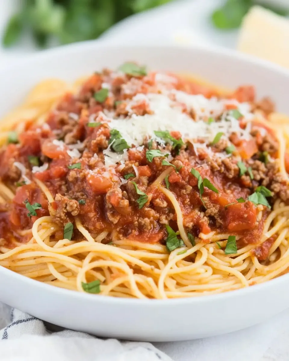 homemade 15-Minute Easy Spaghetti photo