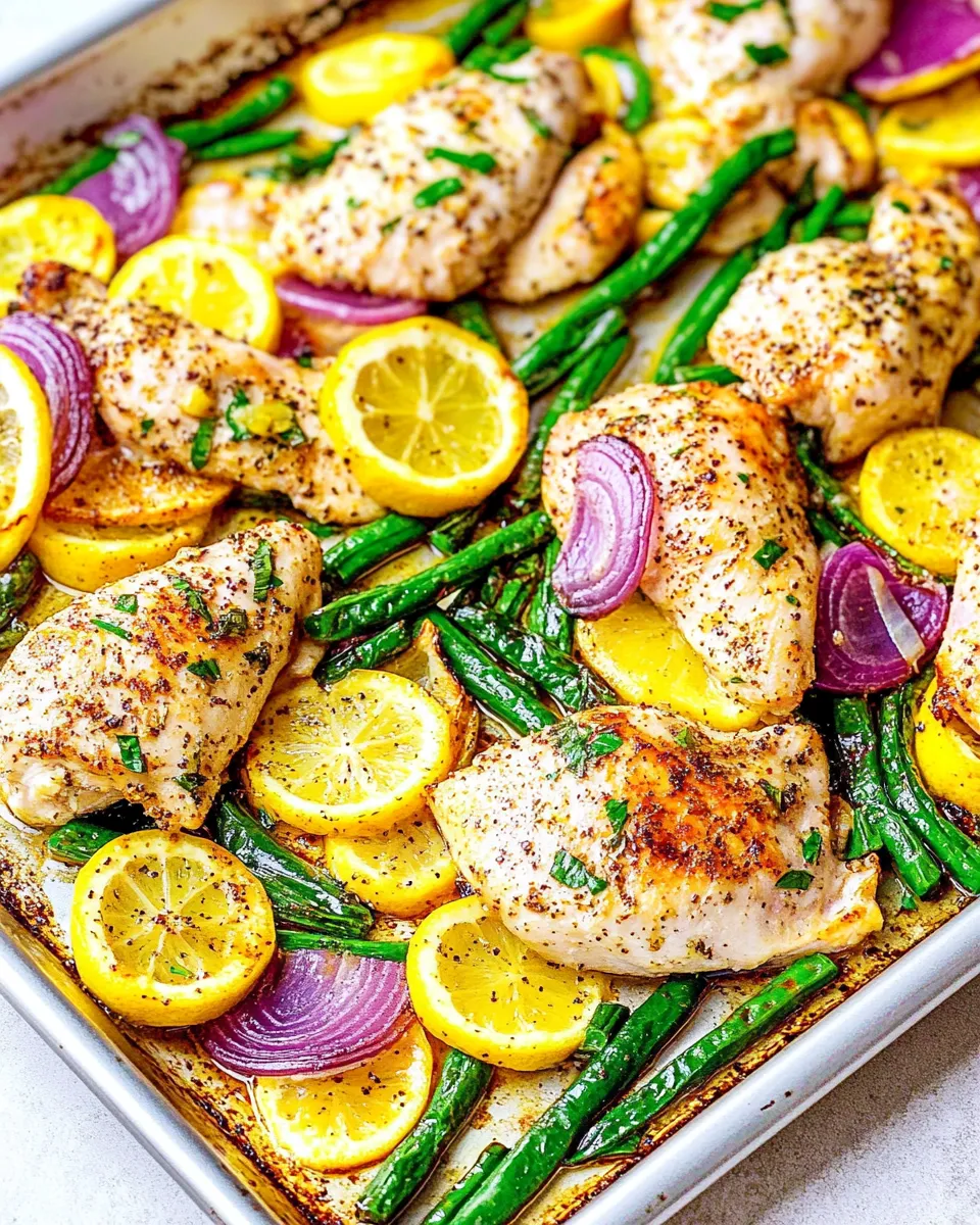 Classic 15-Minute Sheet Pan Lemon Pepper Chicken image