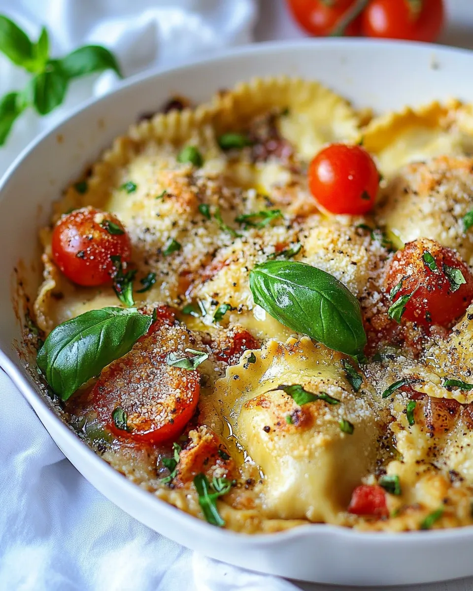 Classic 15 Minute One Pan Ravioli Recipe image