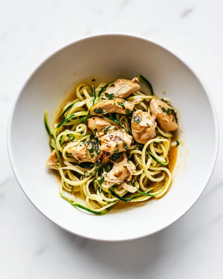 Homemade 15 Minute Teriyaki Chicken Zoodles photo