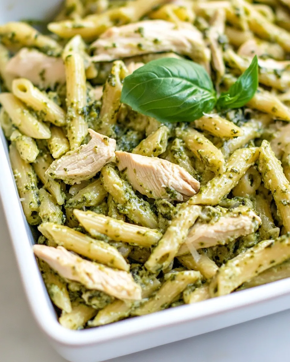 Easy 30-Minute Chicken Pesto Pasta photo