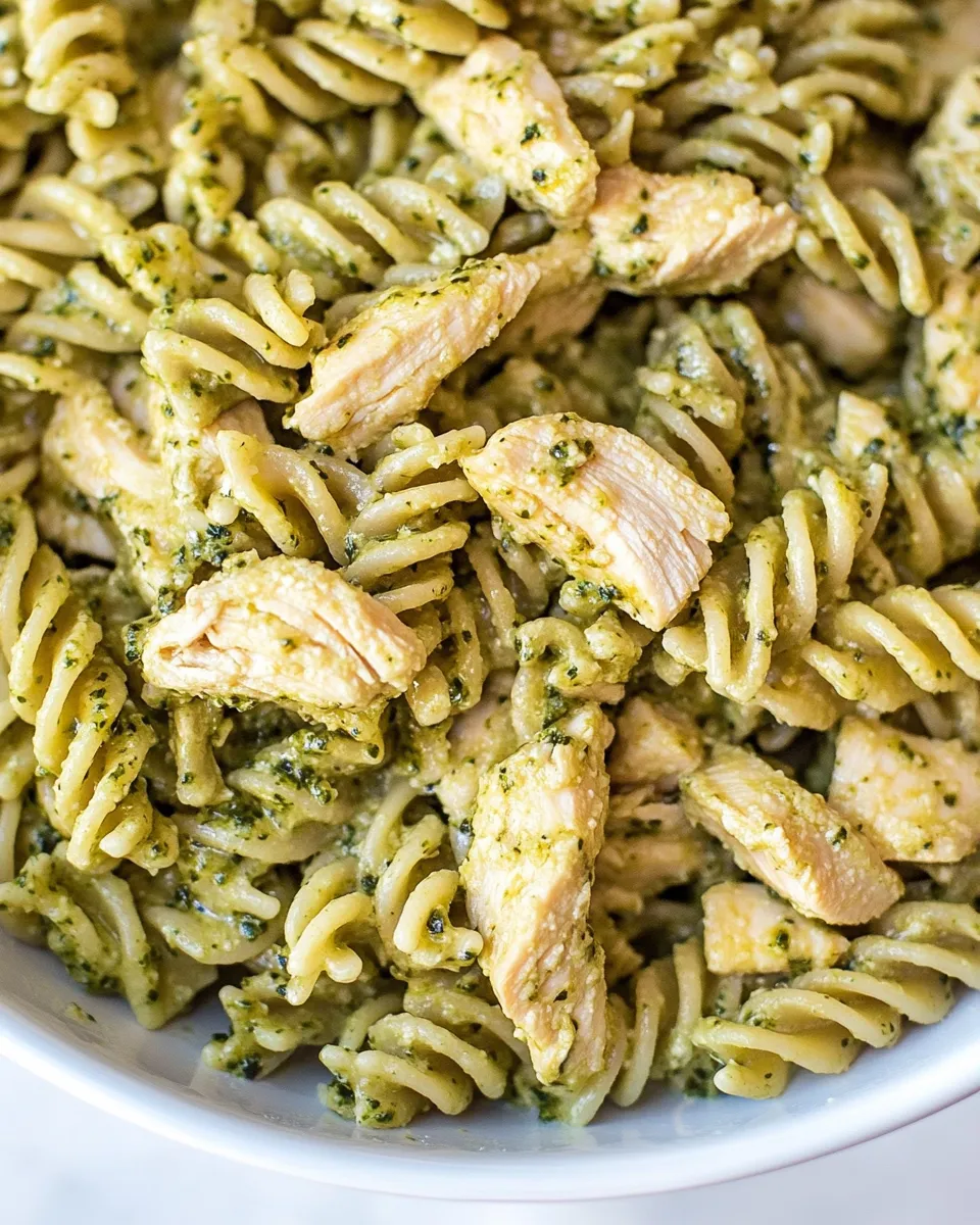 Delicious 30-Minute Chicken Pesto Pasta recipe image