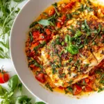 Homemade 30 Minute Cod in Tomato Garlic Sauce recipe photo
