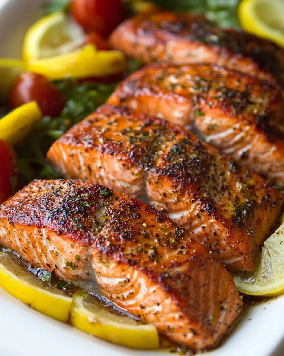 Classic 6-Ingredient Wild Salmon Fillets dish photo