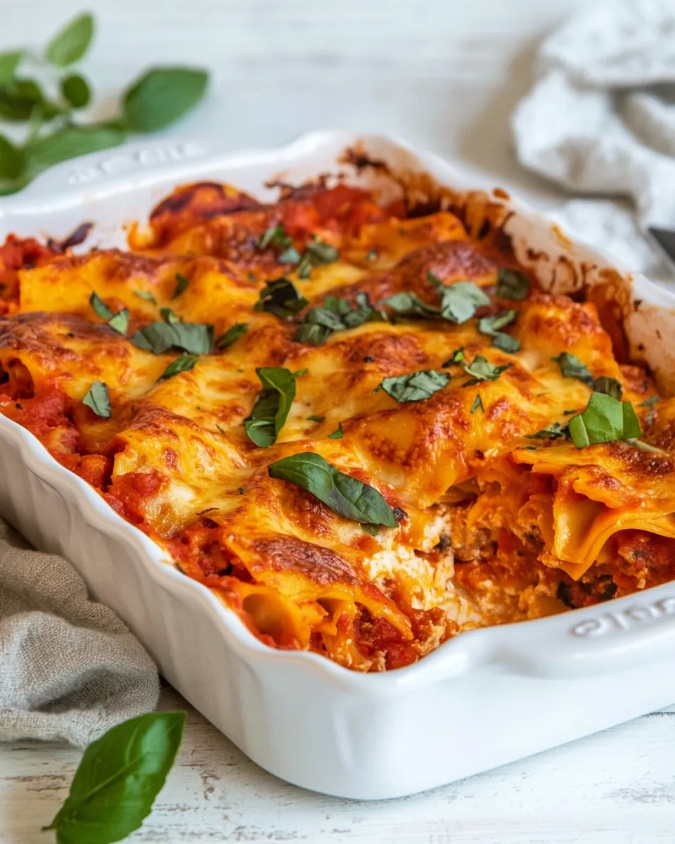 Classic A Nice Cheese Lasagna image