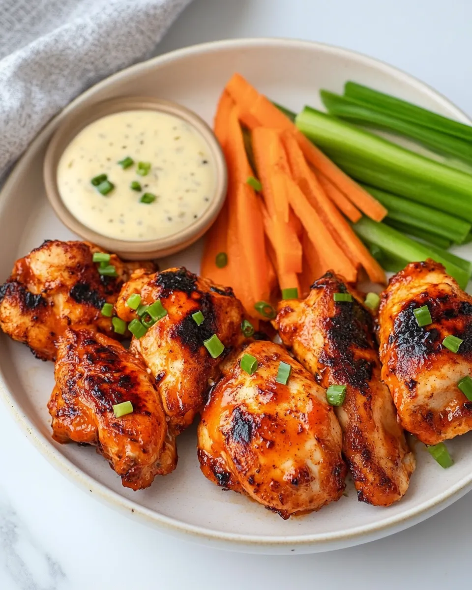 Easy Air-Fryer Buffalo Chicken recipe photo