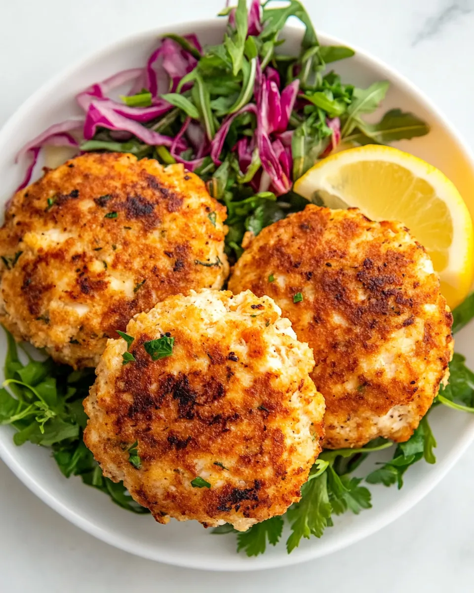 Homemade Air-Fryer Chicken Patties photo