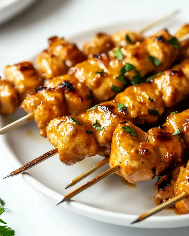 Homemade Air Fryer Chicken Skewers photo