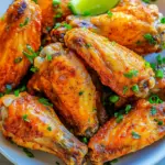 homemade Air Fryer Chicken Wings (Extra Crispy!) photo