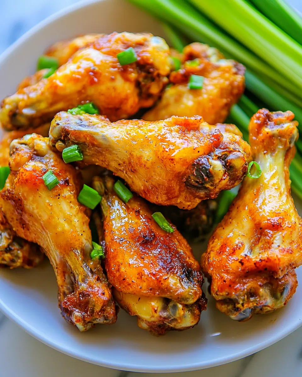 easy Air Fryer Chicken Wings (Extra Crispy!) picture