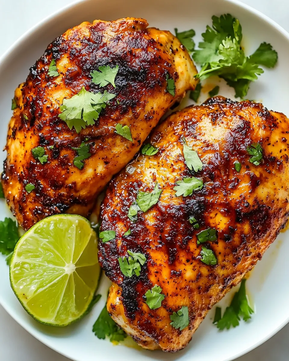 Classic Air Fryer Chili Lime Chicken dish photo
