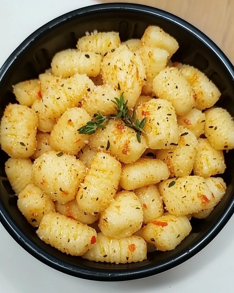 Easy Air Fryer Gnocchi recipe photo