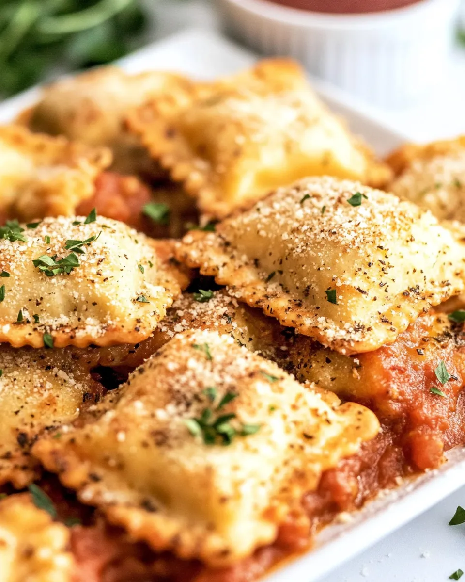 Easy Air Fryer Ravioli recipe photo