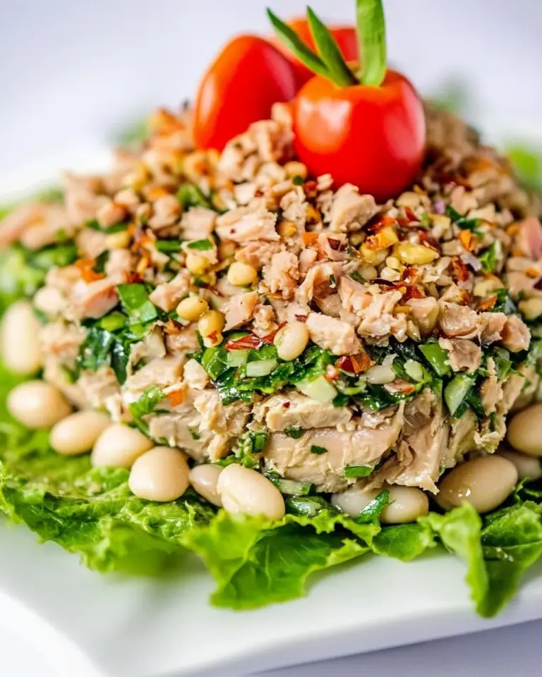 Homemade Albacore Tuna and White Bean Salad photo