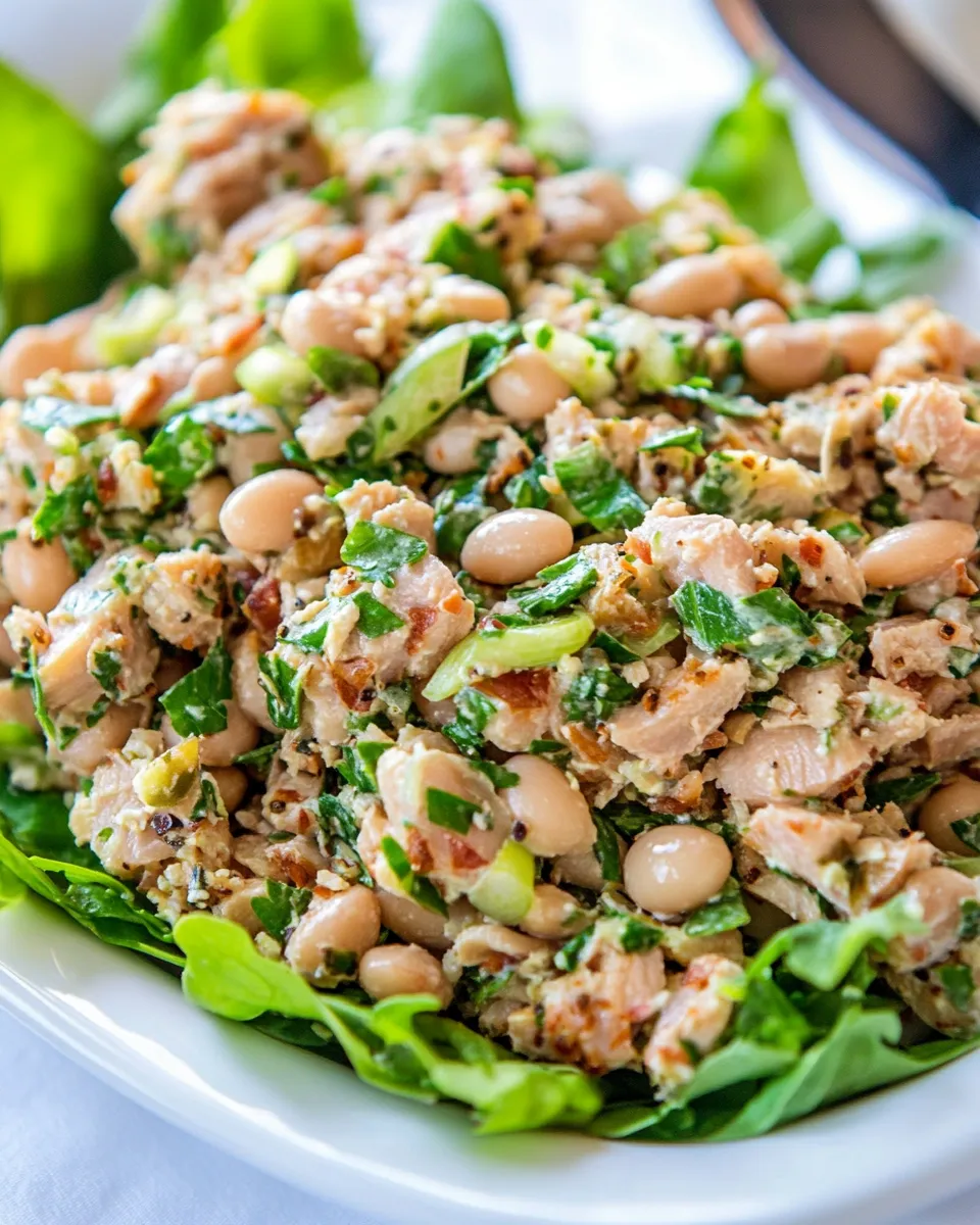 Classic Albacore Tuna and White Bean Salad image