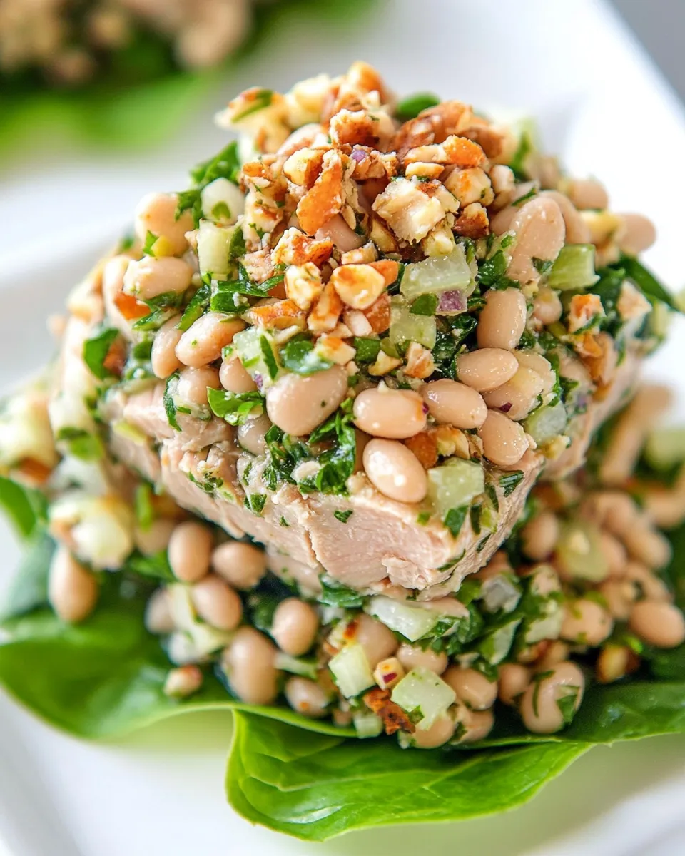 Delicious Albacore Tuna and White Bean Salad dish photo