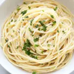 Homemade Alfredo Spaghetti photo