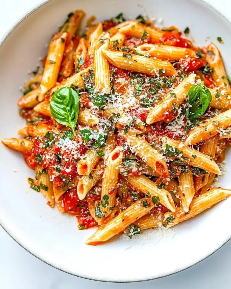 Homemade Arrabbiata Sauce with Penne photo